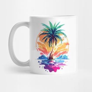 Color Splash Tropical Escape! Mug